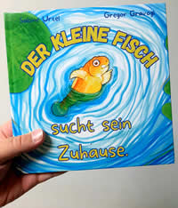 Kinderbuch Der kleine Fisch sucht sein Zuhause.