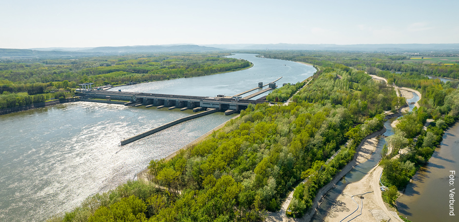 VERBUND-Kraftwerk Altenwörth: Radweg wieder freigegeben