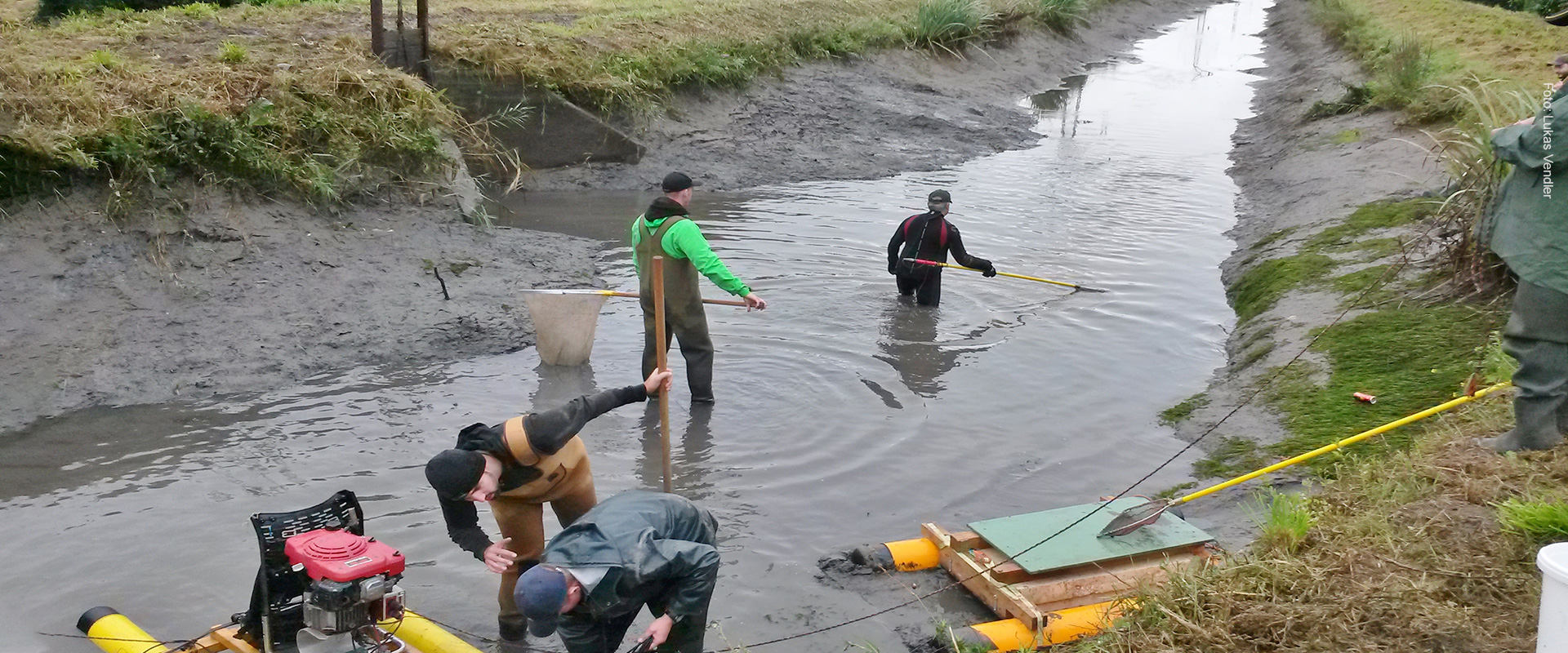 Fischbergung aufgrund Bachabkehr