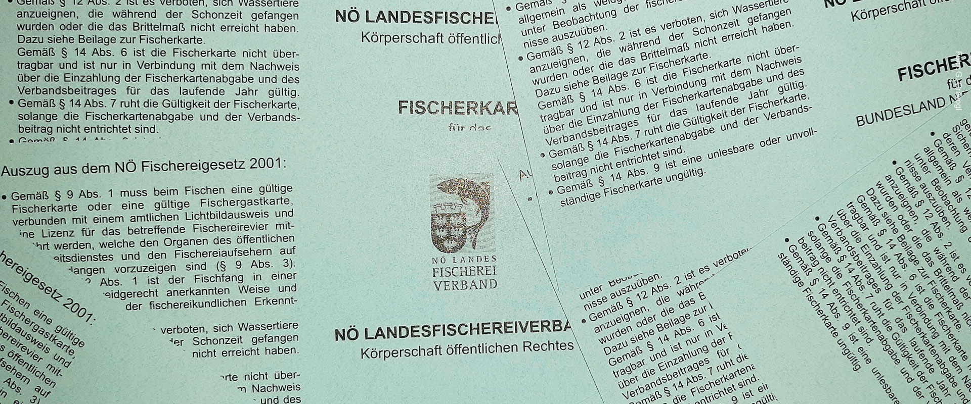 Fischerkarte - G. Gravogl