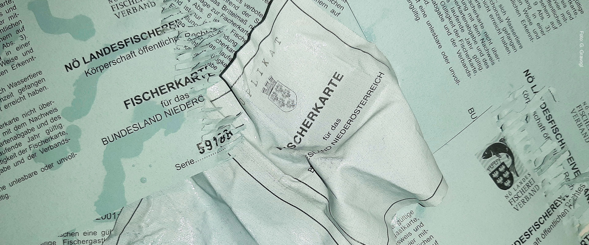 Fischerkarte - G. Gravogl